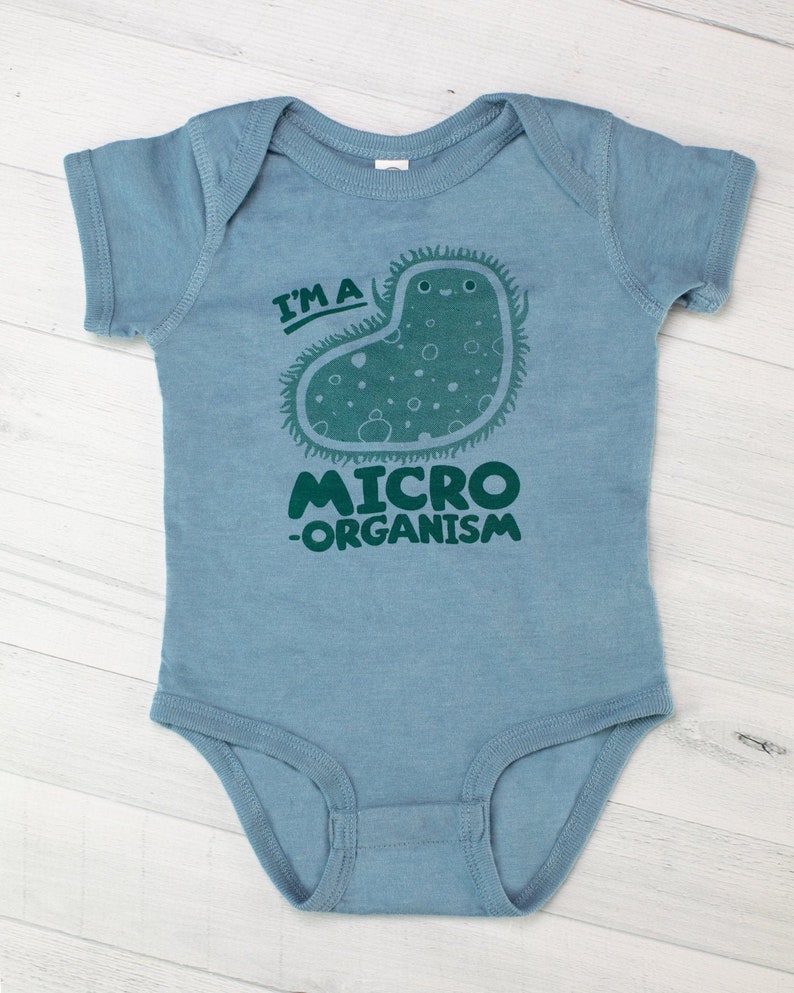 Microbiology Science Baby Clothes Microbiologist, Biology gifts, Nerdy Baby, Pharmacist Gift, Pharmacy Gift, Nurse Appreciation image 1