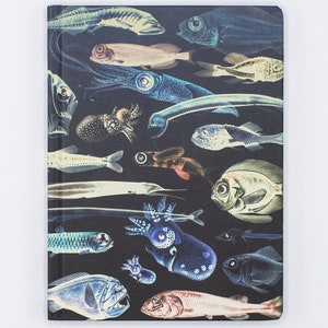 Deep Sea Hardcover Notebook | Marine Biology Gifts