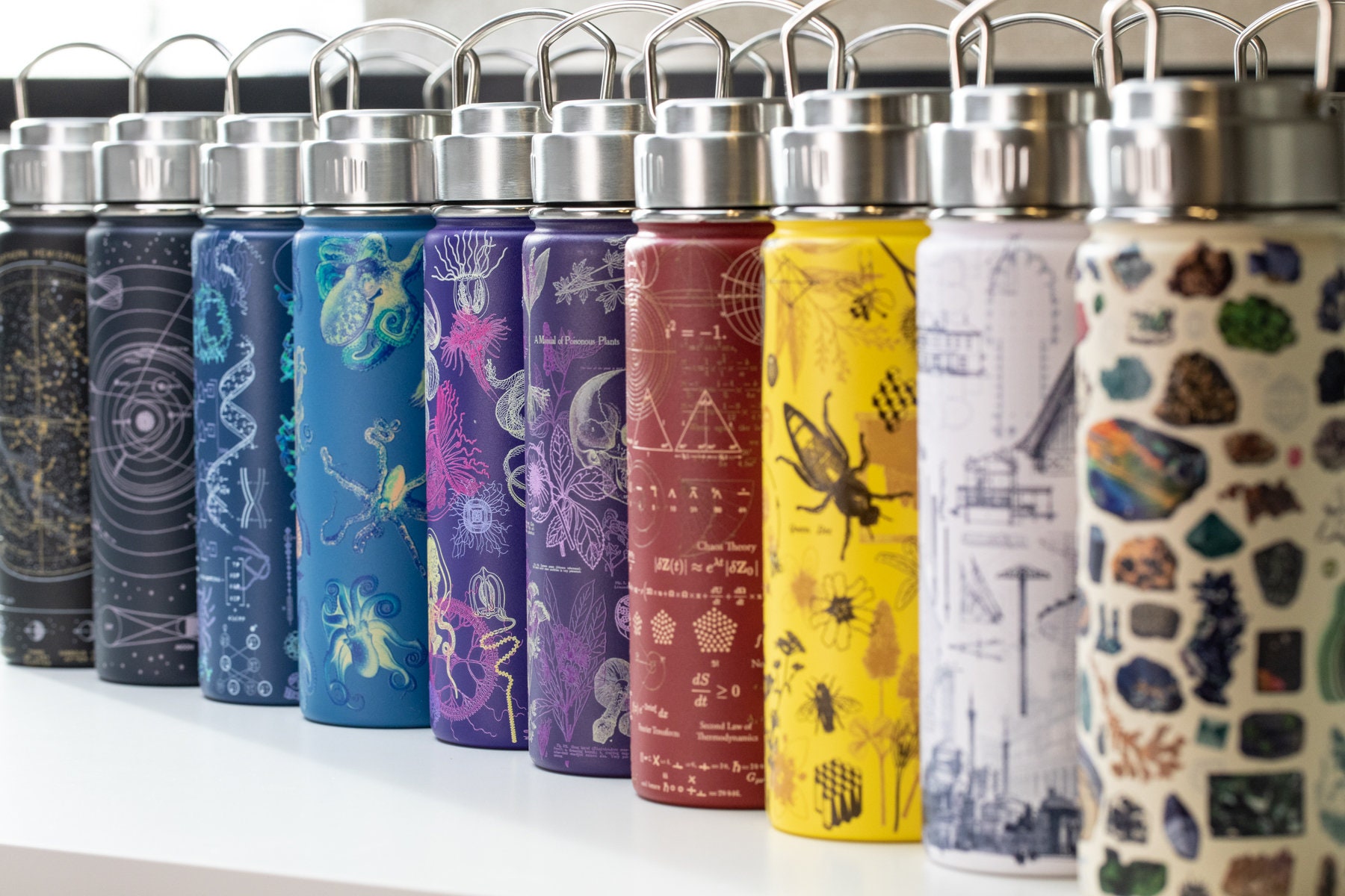 Octopus & Squid Stainless Steel Vacuum Flask