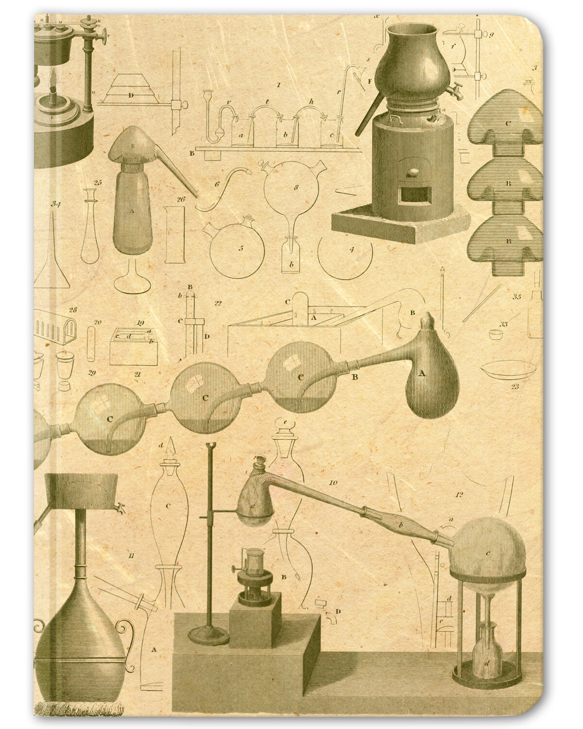 Vintage Chemistry Hardcover Notebook Chemistry Gift | Etsy