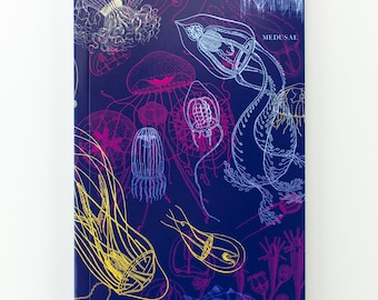 Jellyfish Yearly Planner - Scheduler | Recycled Notebook, Course Planner, Marine Biology