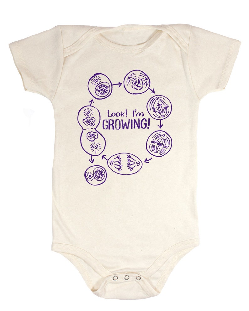 Mitosis Baby Clothes biology, microbiologist, pharmacist gift image 1