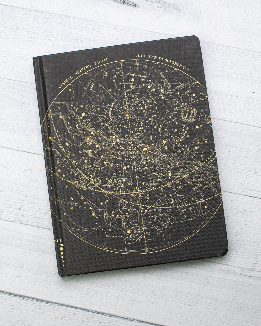 Star Chart Night Sky Hardcover Notebook | Graph Paper Notebook, Dream ...