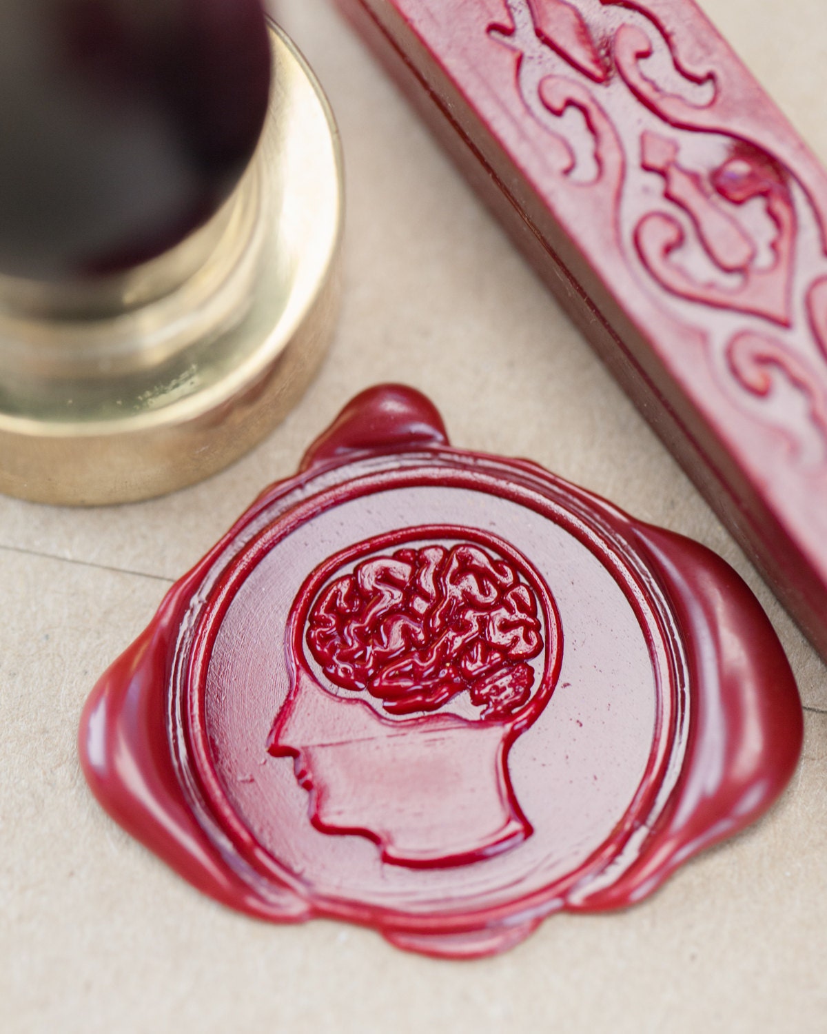 Kit de joint de cire de cerveau fr Kit de cire Etsy