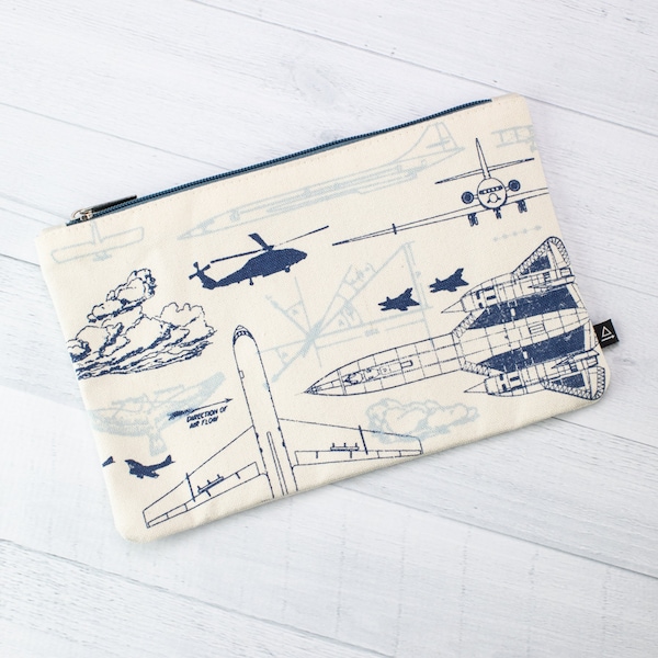 Flight Science Zipper Pouch | Flight Bag, Aviation Art, Aerospace