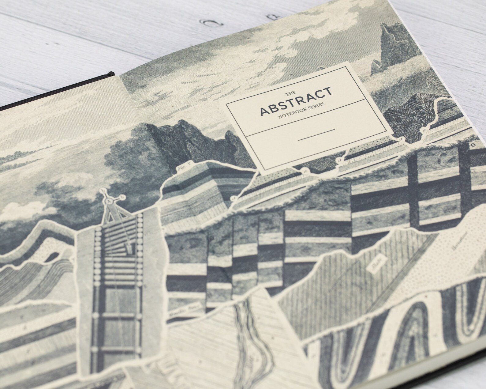 Geology A5 Notebook Rock Journal Recycled Notebook Geology Etsy