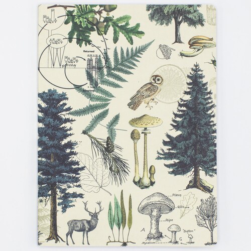 Forest & Trees Softcover Hiking Journal Recycled Notebook Etsy