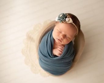 Newborn Flower Headband Baby Girl Headband Spring Newborn Pictures