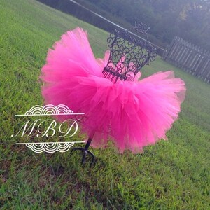 hot pink tutu dress womens Tutus for Women Tutu Skirt 5 Layered Tulle Ballet 1 Tall, Hot Pink