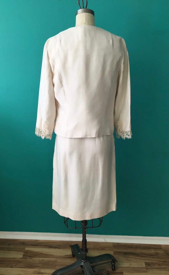 3 Piece Vintage 1960s Carol Craig Skirt Suit Ivor… - image 3