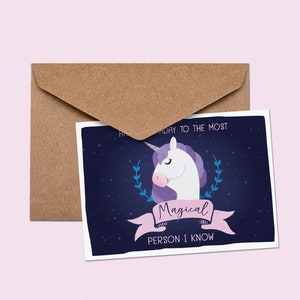 Magical Birthday | Ansichtkaart