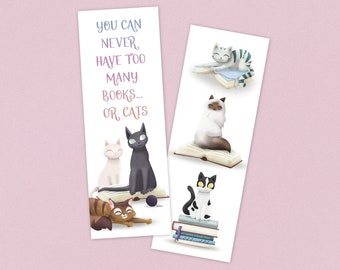 Too many Cats | Boekenlegger