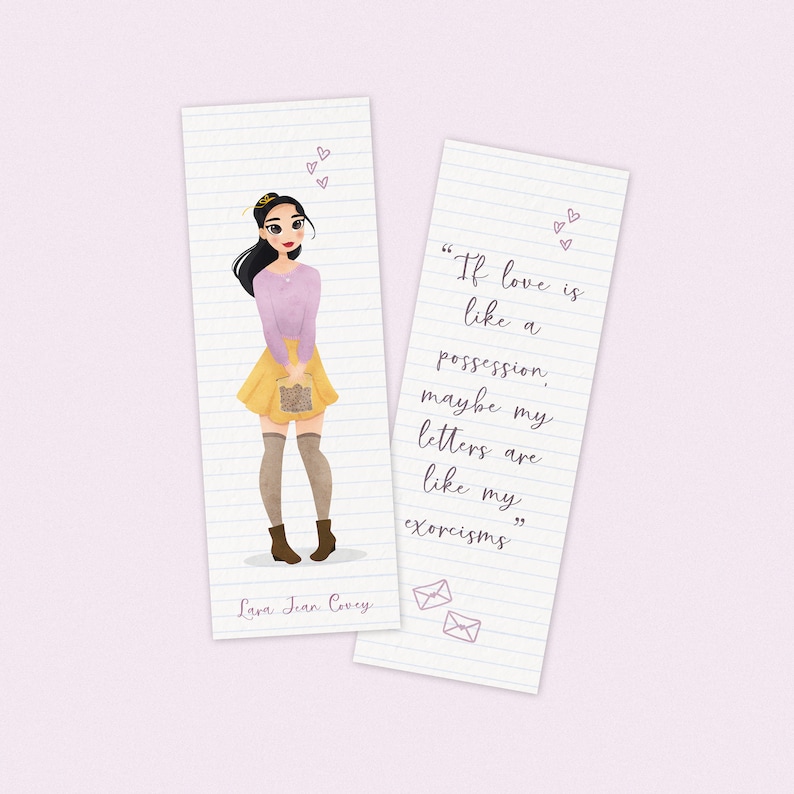 Lara Jean Covey Boekenlegger image 0