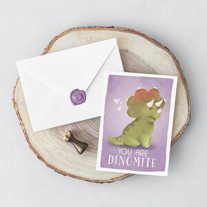 Du bist Dinomite | Postkarte