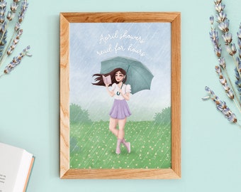 April Showers | Art print