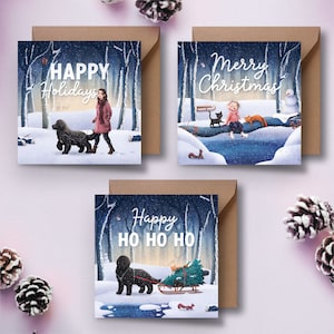 Complete set | kerstkaarten vierkant 2023
