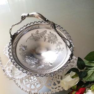 Antique Bride’s Basket by Reed & Barton, Circa 1900