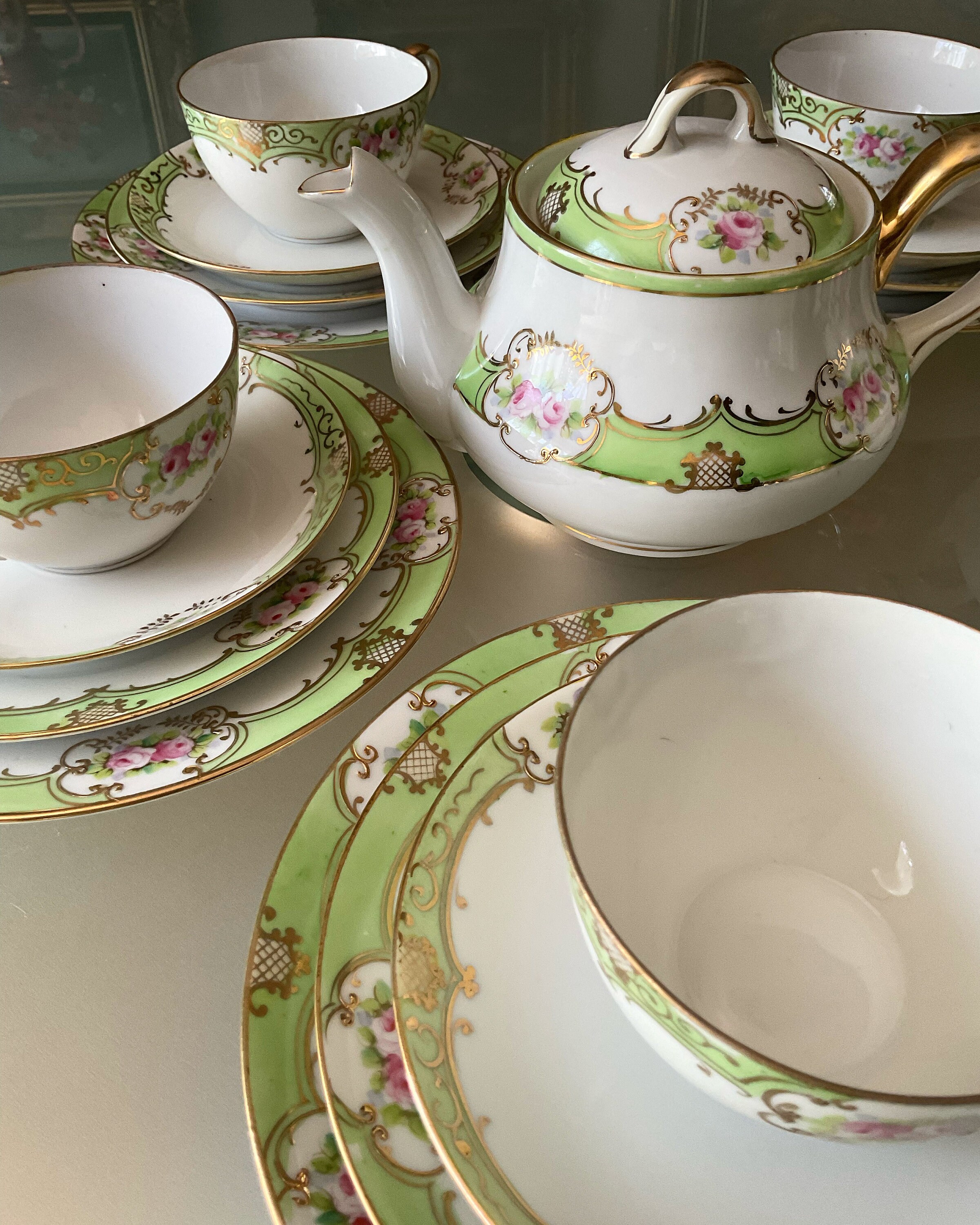 アンティーク ノリタケ Tea&Coffee Set 安価