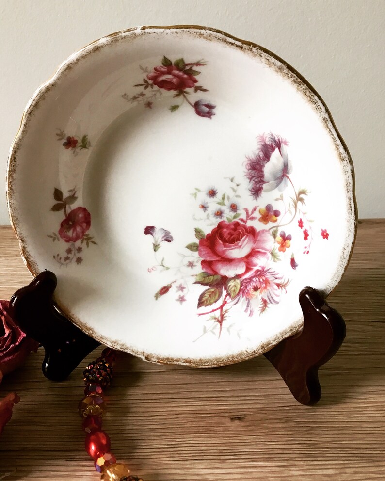 Fruit/dessert sauce Bowl Rosealee by Paragon Etsy