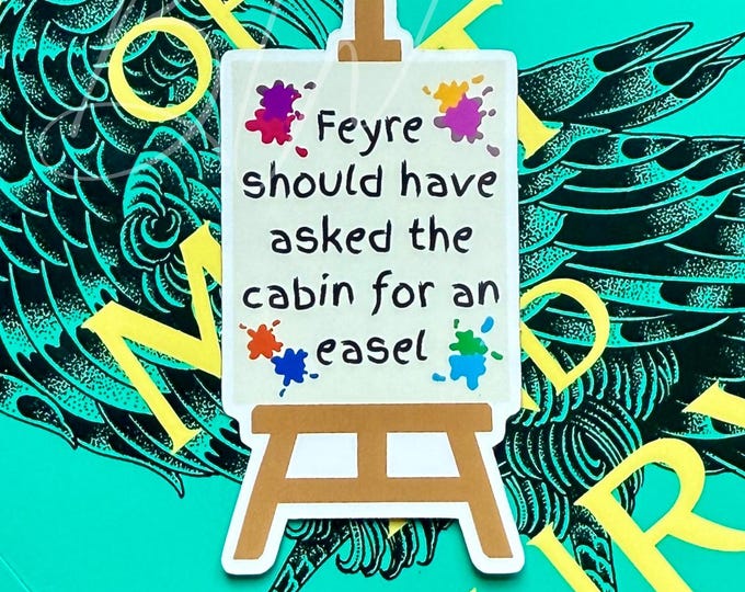 LAST CHANCE Feyre Cabin Sticker | ACOTAR | Officially Licensed Sarah J Maas | Book Kindle