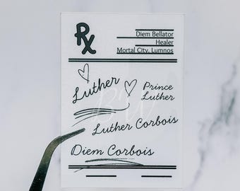 Diem + Luther Corbois Sticker | Kindred's Curse | Officially Licensed Penn Cole | Spark of the Everflame