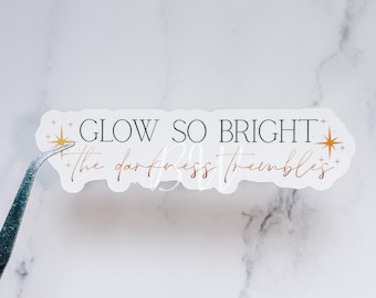 Glow So Bright Sticker | Kindred's Curse Saga | Officially Licensed Penn Cole | Everflame