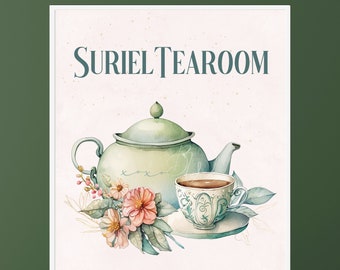 Suriel Tearoom | ACOTAR Digital Print | ACOMAF Art | ACOWAR Art | Officially Licensed Sarah J Maas Digital Print