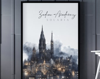 Zodiac Academy Digital Art Print | Officially Licensed
