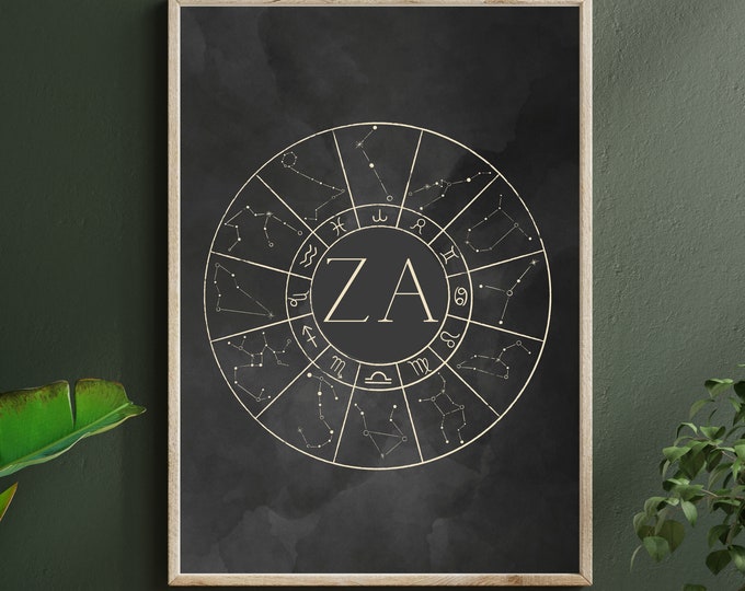 Zodiac Academy Digital Art Print | Zodiac Circle | Officially Licensed