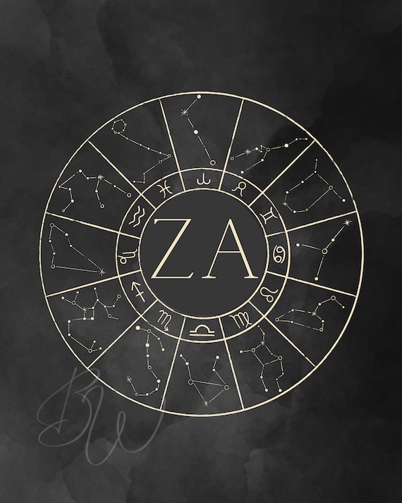 Zodiac Academy Digital Art Print | Zodiac Circle | Officially