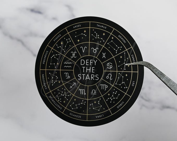 Defy The Stars | Zodiac Academy Sticker | Officially Licensed