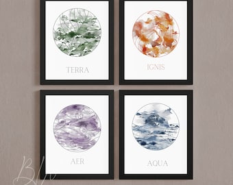 Zodiac Academy Digital Art Print | Elements | Officially Licensed