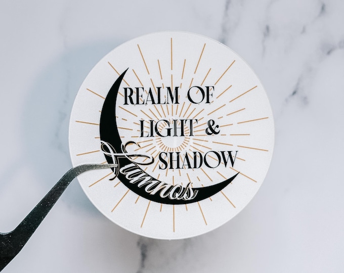 Lumnos Sticker | Kindred's Curse Saga | Officially Licensed Penn Cole Sticker | Spark of the Everflame | Fantasy Book Sticker