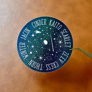 Lunar Chronicles Sticker | Character Sticker