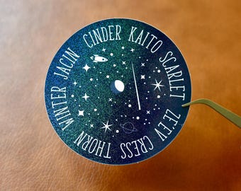 Lunar Chronicles Sticker | Character Sticker