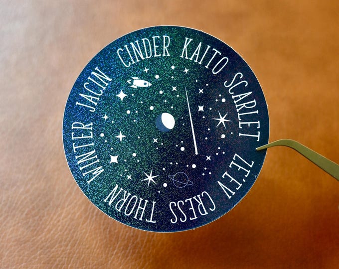 Lunar Chronicles Sticker | Character Sticker