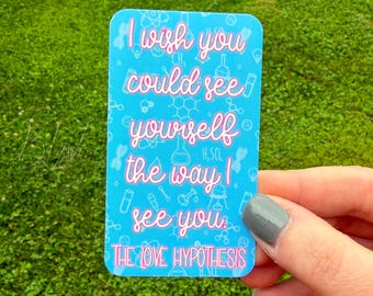 Small Love Hypothesis Bookmarks | Licensed Ali Hazelwood