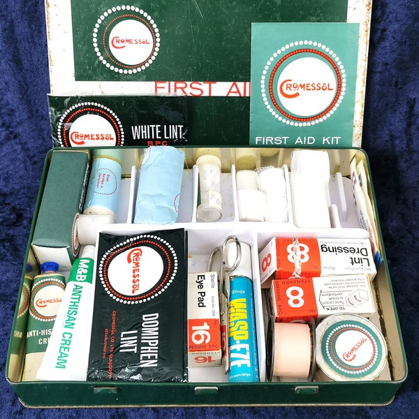 First Aid Tin Etsy