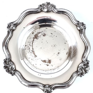 Traditional Antique, Bottle Stand, Bottle Coaster, Old Sheffield Plate, Rococo Border, Period Home, Country Feature, Farmhouse Chic, Unique