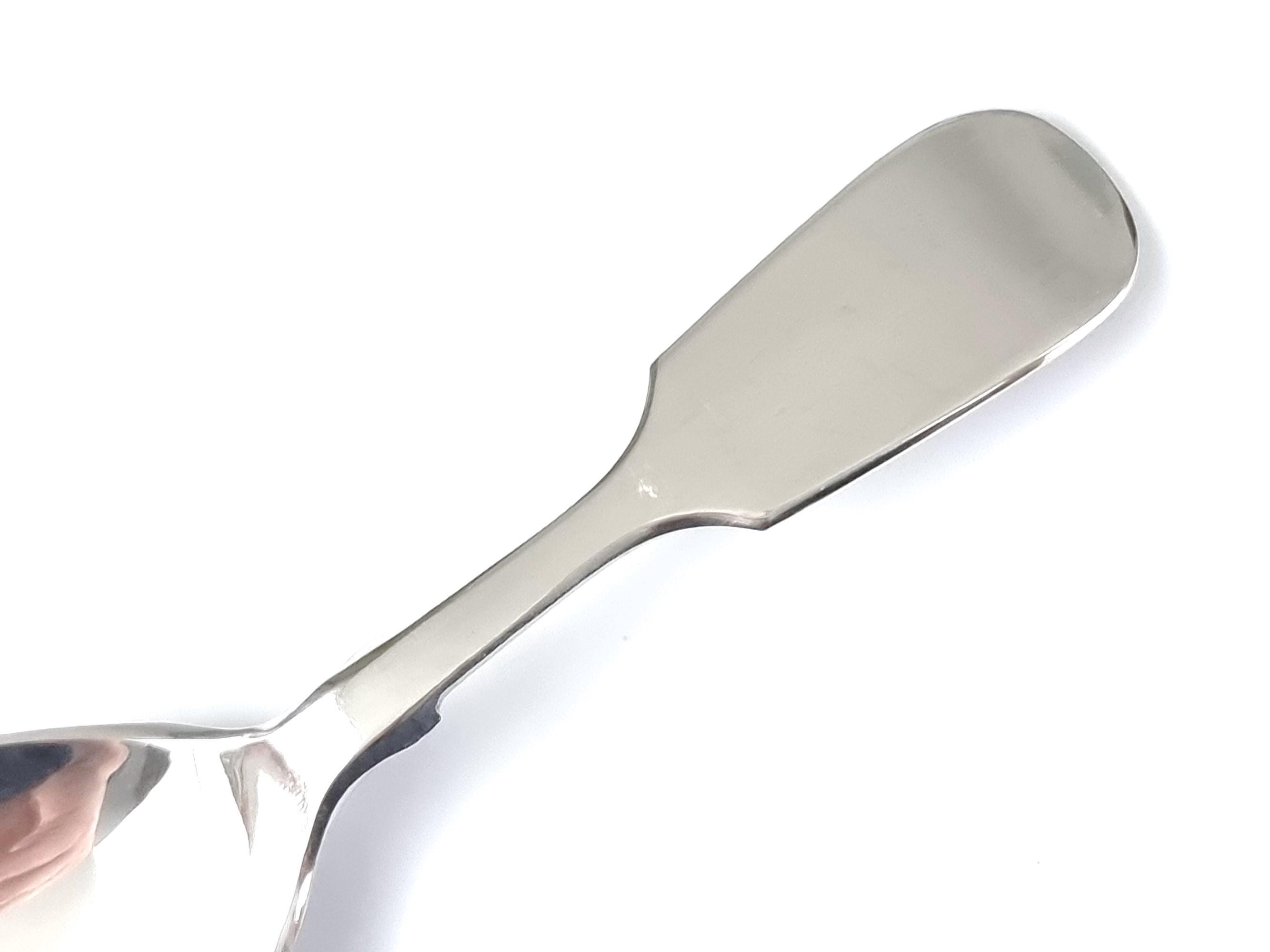 アンティーク ティーキャディ スプーン、シルバープレート、オールド