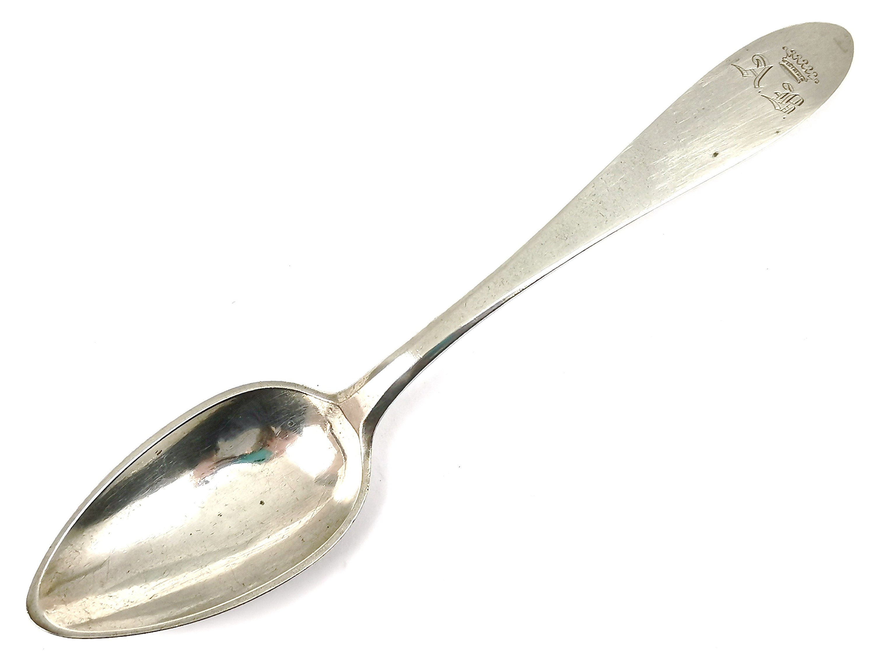 Unusual Antique Spoon German Flatware Silver Plate Dessert Spoon Kaupert German Count s Coronet Historical Antique Elegant Flatware Etsy