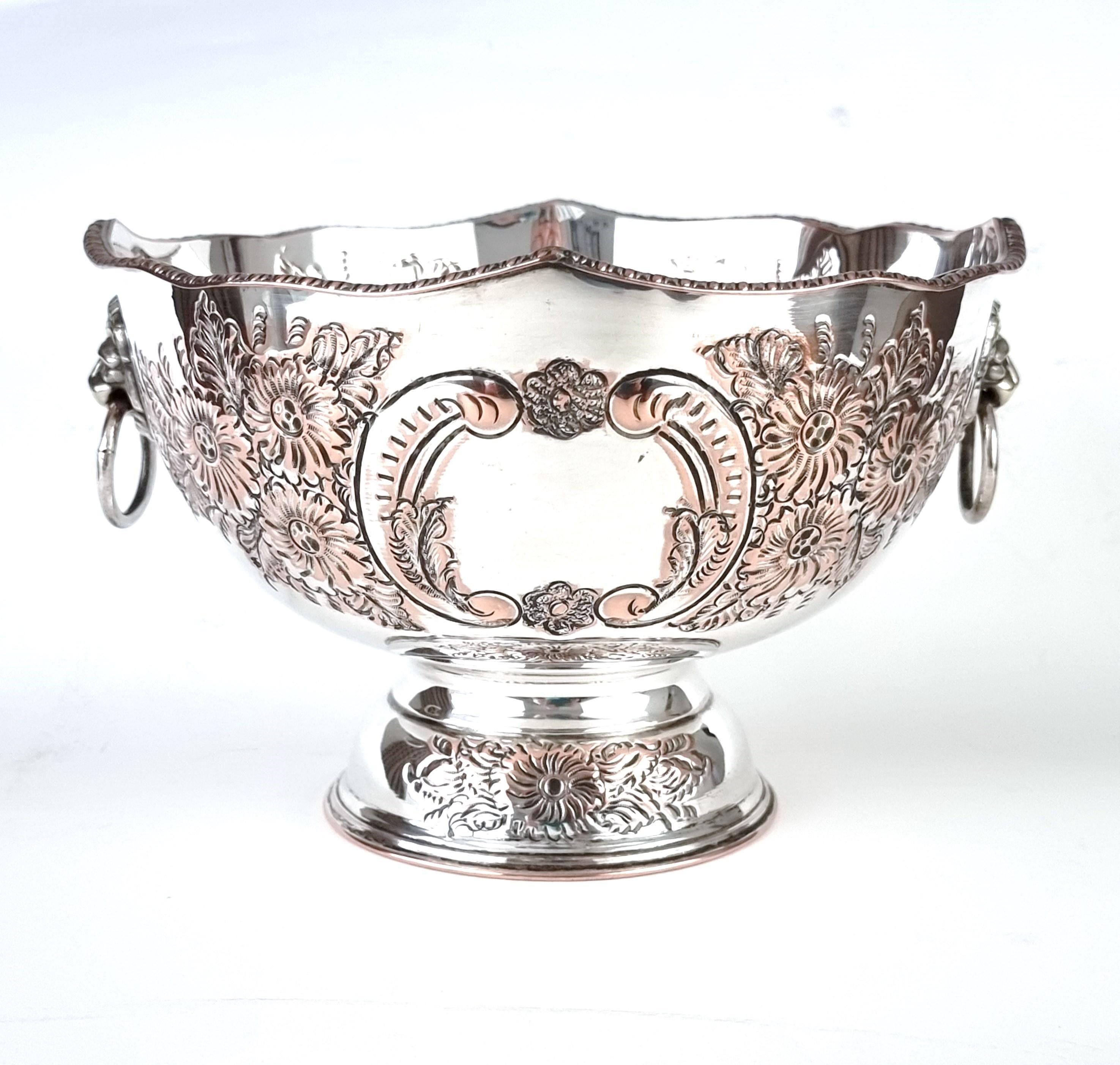 Silver rose bowl - Etsy 日本