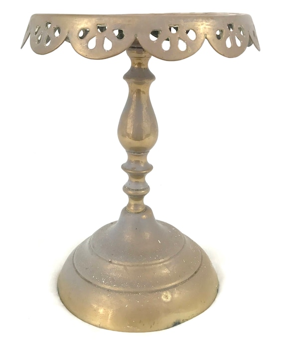 Dessous de plat en laiton vieilli, laiton Stand, Stand de 19ème siècle, accessoire au coin du feu, de fer, foyer décoration, Interior Design, rustique, rétro - Canada
