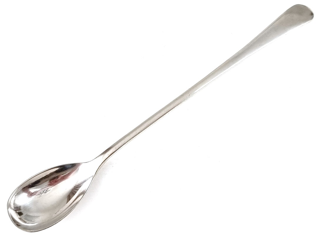 Long Handled Spoon Sundae Spoon Cocktail Spoon Iced Tea Etsy