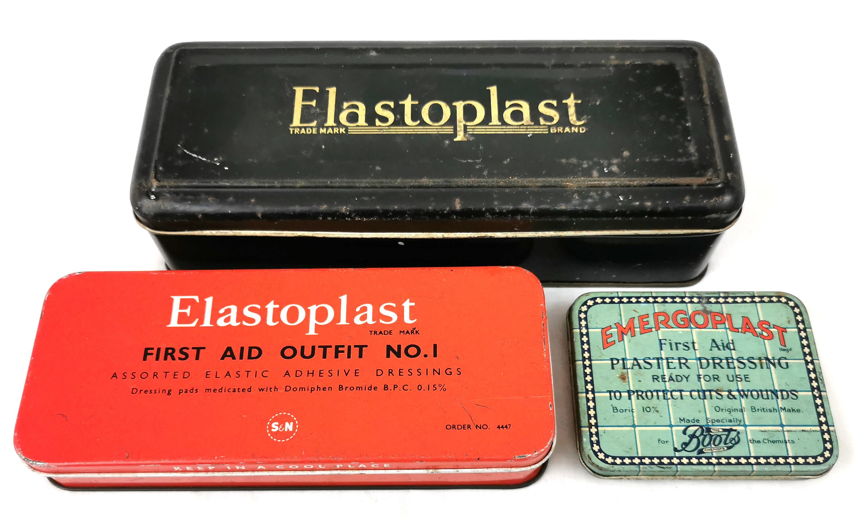 Vintage Tins Tin Job Lot Medical Tins Home Medical Etsy UK