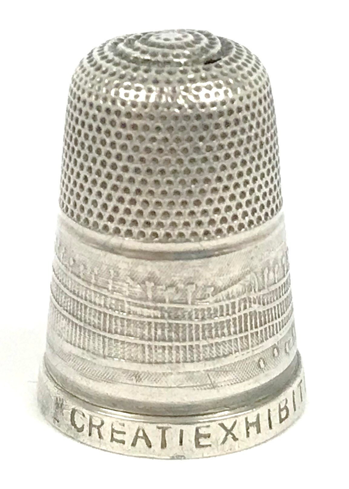 MAGICLULU 60pcs Small Thimble Antique Thimbles Quilting Thimbles Knitting  Thimble Vintage Sewing Thimbles for Fingers Embroidery Thimble Pin Needle