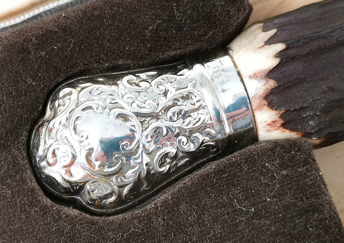 Traditional Vintage Cased Carving Set Three Piece Carving Etsy UK