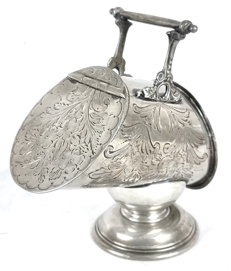 Unusual Antique Novelty Tableware Britannia Metal Lidded Etsy