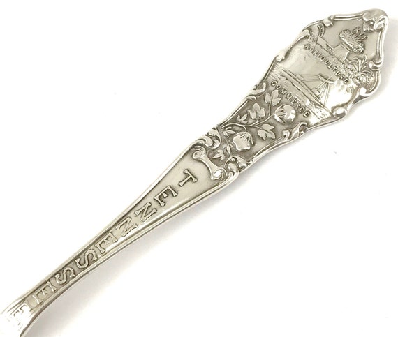 Free Post Unique Vintage Spoon American Sterling Memphis Etsy