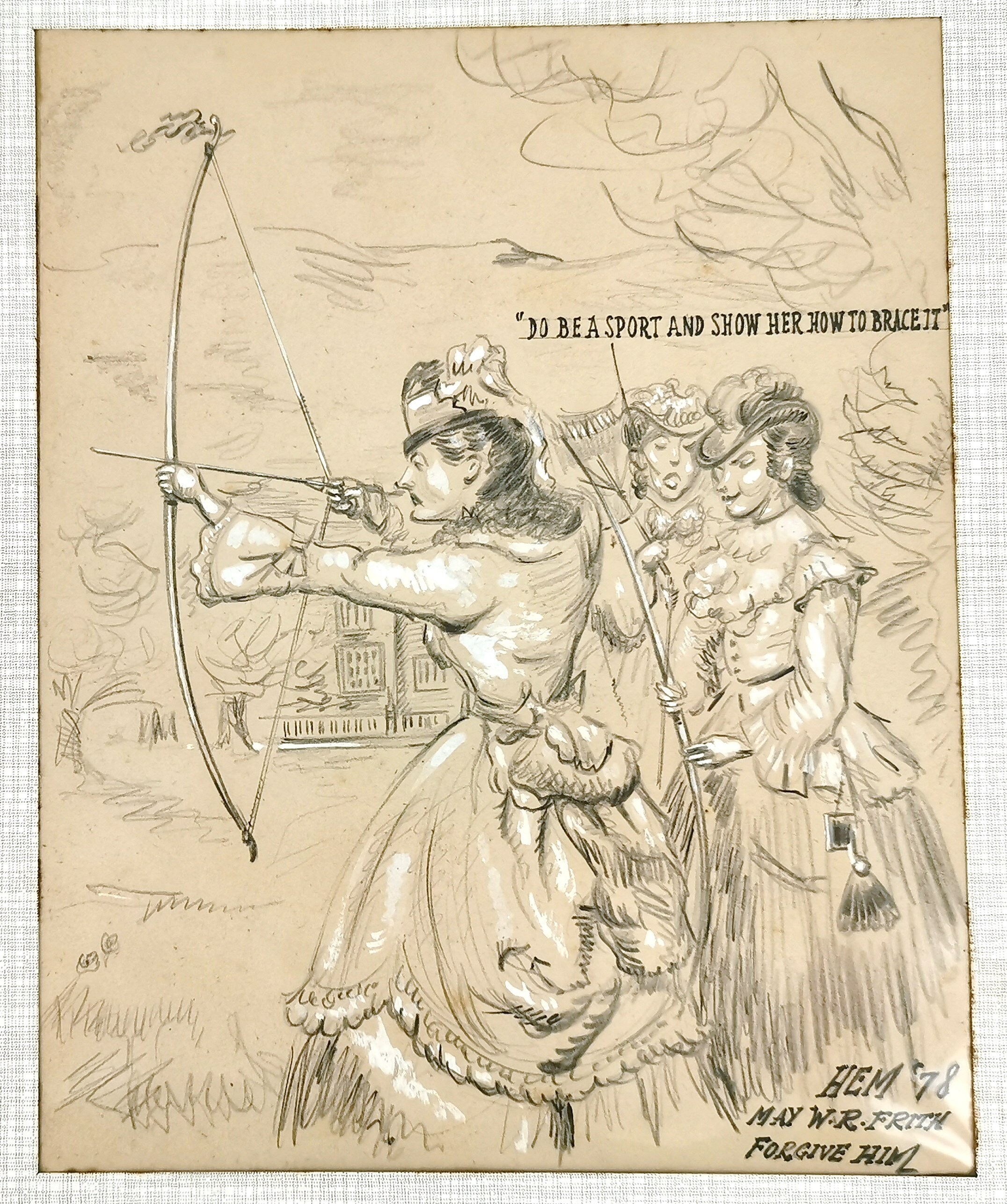 POST GRATUITO - Vintage Cartoonist, HE Morris, Artillería Real, Dibujo  Militar, Arco y Flechas, Dibujo de Lápiz, Vestido de Época, Dibujo  Talentoso - Etsy México, image size:2152x2572